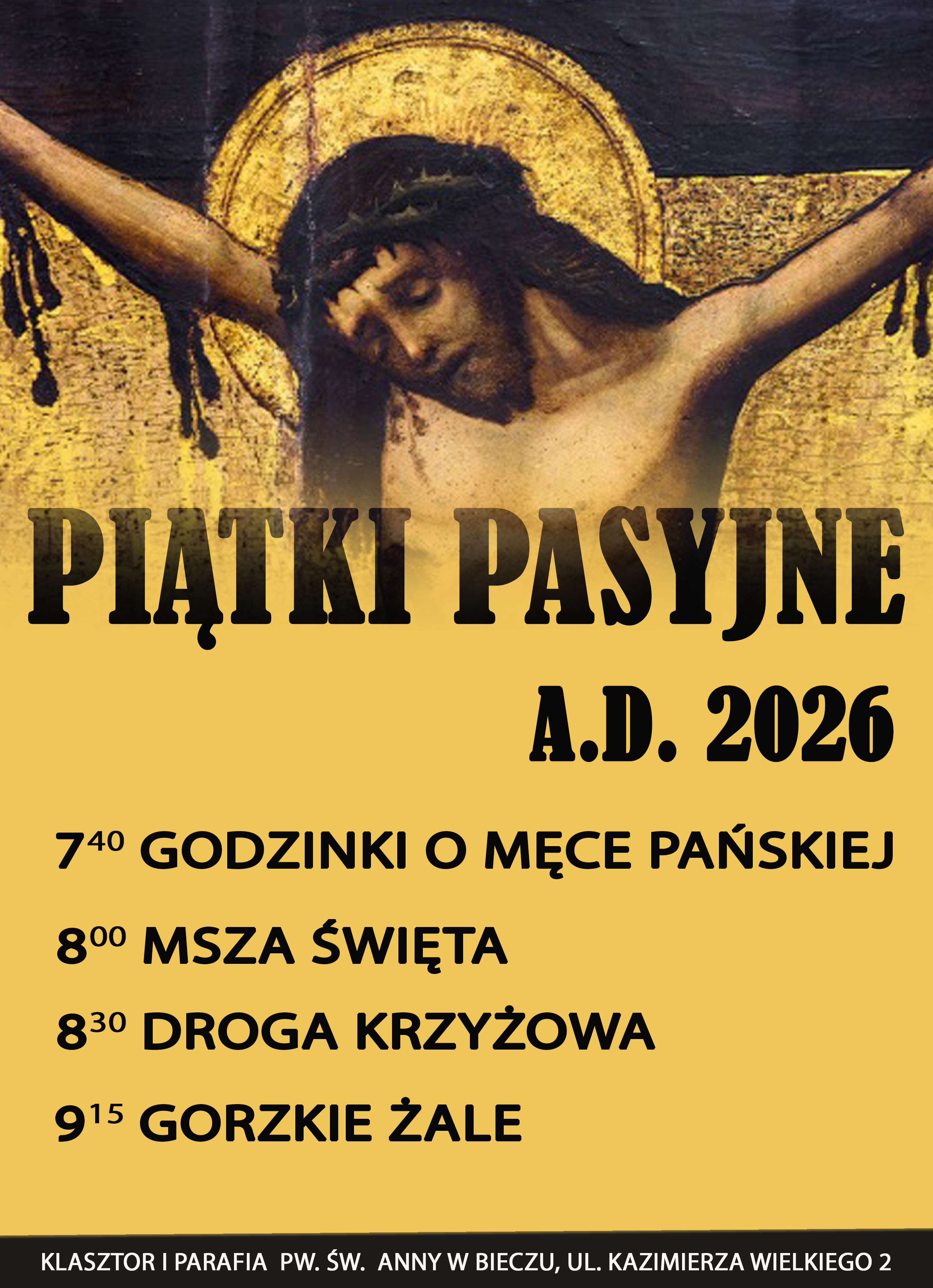 PIĄTKI PASYJNE 2026
