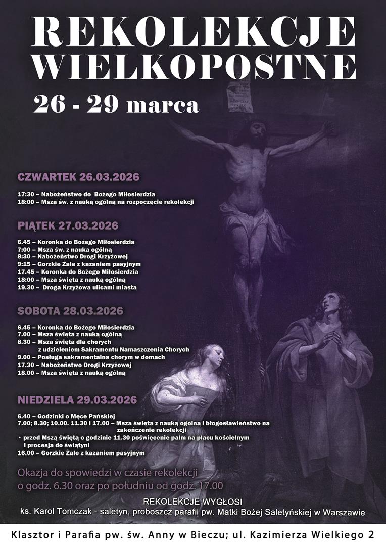 Rekolekcje Wielkopostne 2026 Copy